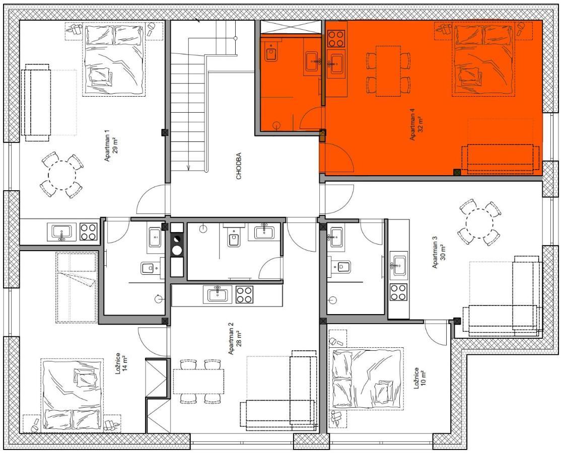 Apartmány Hacienda Boží Dar Esterno foto