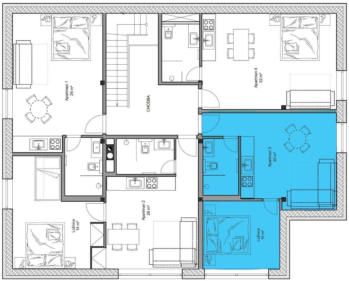 Apartmány Hacienda Boží Dar Esterno foto